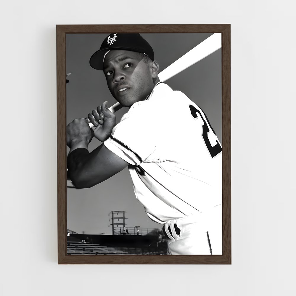 Poster Willie mays – affiche Baseball (vue 5)